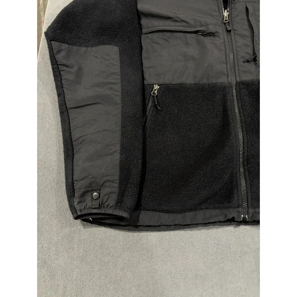 The North Face Retro Denali Jacket Mens Medium Black Fleece Polartec‎ Full Zip